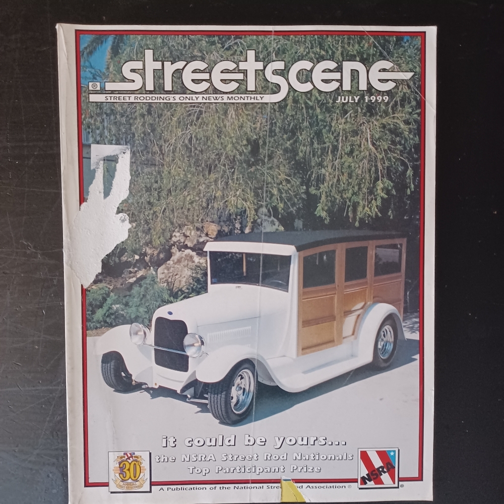 VINTAGE Street Scene July 1999 Magazine